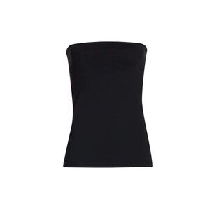 Susana Monaco Black Strapless Essential Tube Top Size S